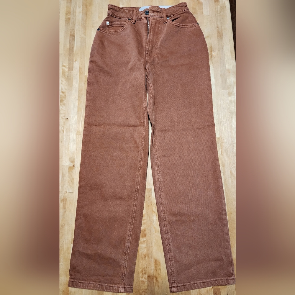 Everlane Women's High Rise Jeans in Tan
